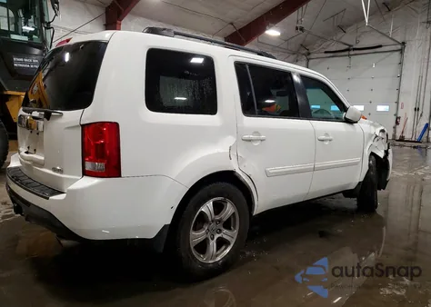 2014 Honda Pilot Exln из США, поврежденный, VIN 5FNYF4H78EB035517